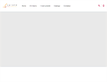 Tablet Screenshot of dolciariavarone.com